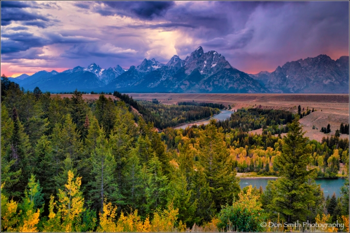 Stormy Evening, Snake River Overlook